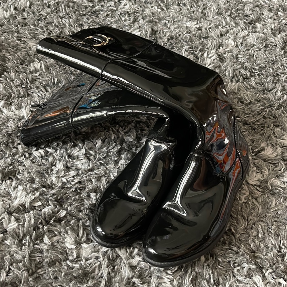 Cole Haan x Nike Air Waterproof Patent Leather Boot